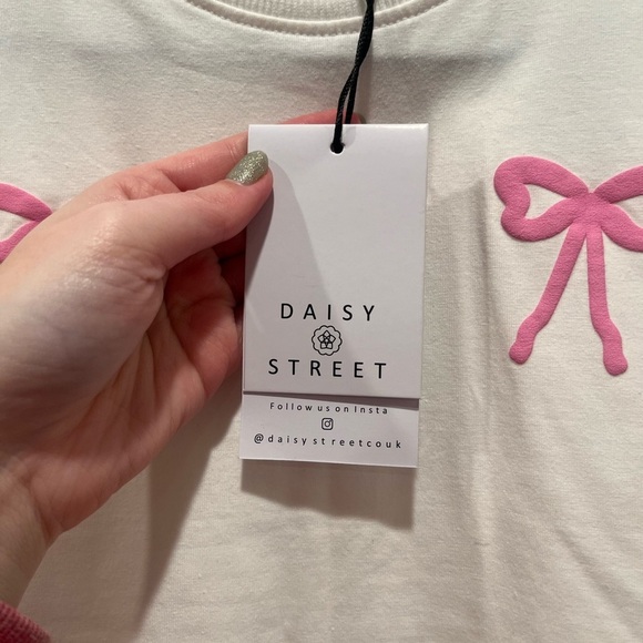 Daisy Street 28 Paris Baby Tee - Size Large - Picture 3 of 9
